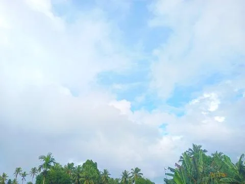 Thick clouds during the day Stock Photos