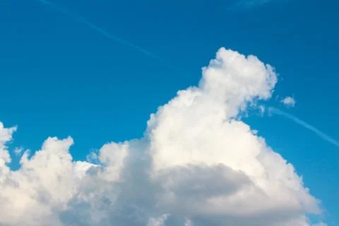 Thick clouds on a Sunny day Stock Photos