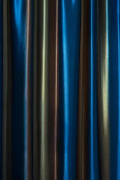 Thick curtains Illustrazione stock