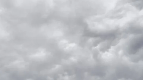 Thick Dark Storm Clouds Moving Across Sky Видео 344779375