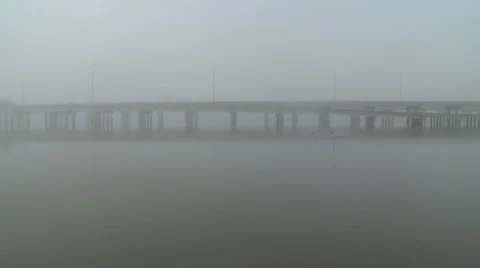 Thick, Dense Fog Stock Footage 54714095