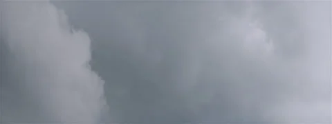 Thick Grey Clouds Anamorphic Timelapse Stock Footage 139510009