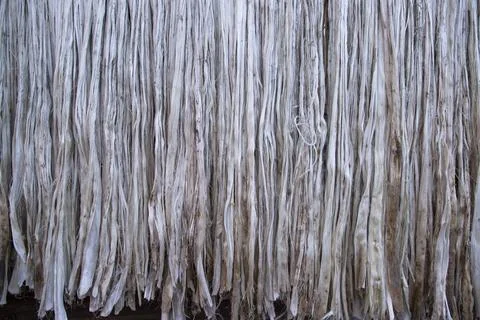 Thick Jute Fiber abstract Pattern Texture can be used as a background wallpap Stock Photos