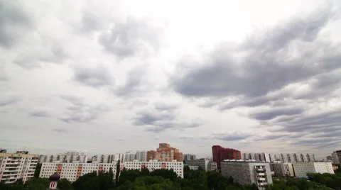 Thick low clouds 스톡 동영상 54539959