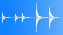 Thick metal sheet gentle hitsSound Effect