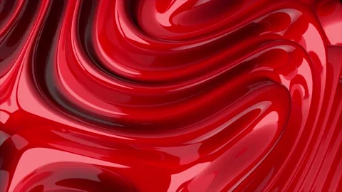 Thick Red Liquid Stock Footage 137763759