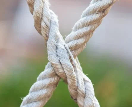 Thick rope Foto stock