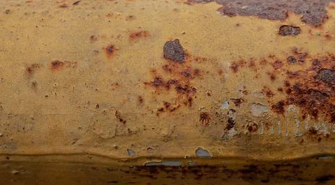 Thick rust layer on steel background 스톡 사진