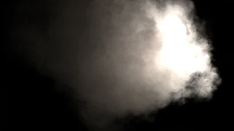 Thick Slow Moving Turbulent Smoke Stock Footage 105598162