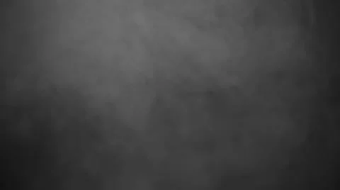 Thick Smoke Ambiance Effect Isolated on Black Background Stock-Footage 34508686
