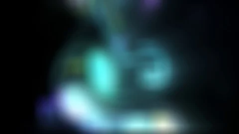 Thick smoke background frosted effect colorful Stock Footage 125192578