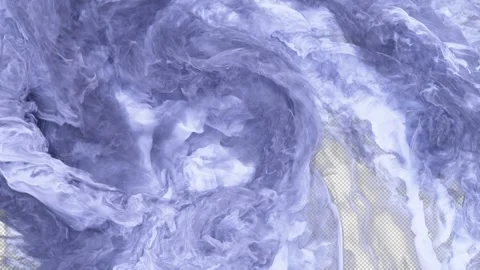 Thick smoke fills the screen space and dissipates Stock Footage 279555550