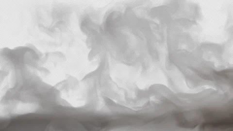 Thick Smoke Looping &amp; Swirling - Transparent Background Alpha Channel 4K 30p VFX Stock Footage 344060534