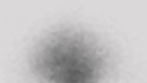 Thick smoke on a transparent background. Gray fog Smoke wisps rise in smooth lin Stock Footage 319666355