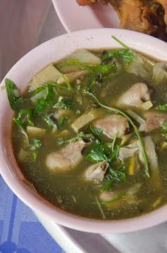 Thick soup Foto stock