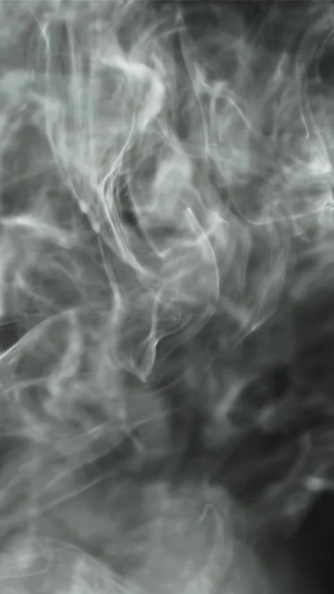 Thick white smoke. Filmed on a high-speed camera at 1000 fps Stock Footage 335359447