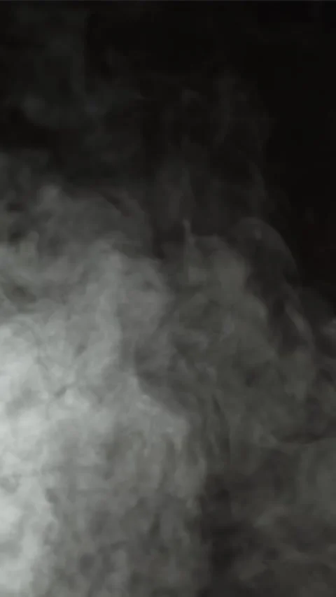 Thick white smoke. Filmed on a high-speed camera at 1000 fps Stock Footage 335362011
