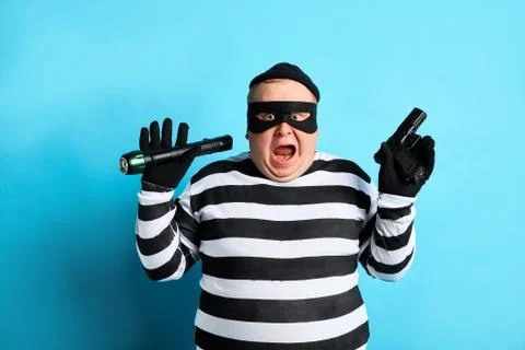 Thief has decised to turn himself in Stock Photos