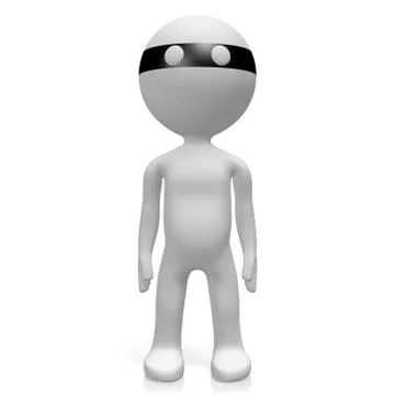 Thief Stock Illustration