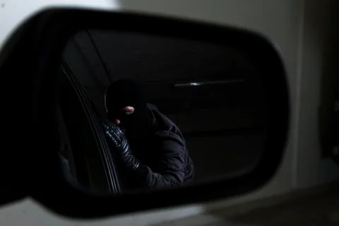 Thief mirror Stock Photos