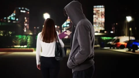 Thief Pickpocket Robbery. Wallet Pick Stock Footage 304181153