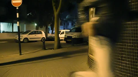 Thief run Vídeos de archivo 33726396