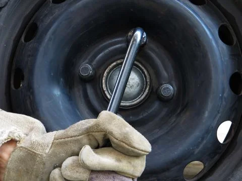Thighten bolts Stock Photos