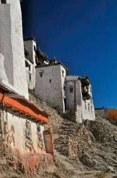 Thiksey monastery Foto stock