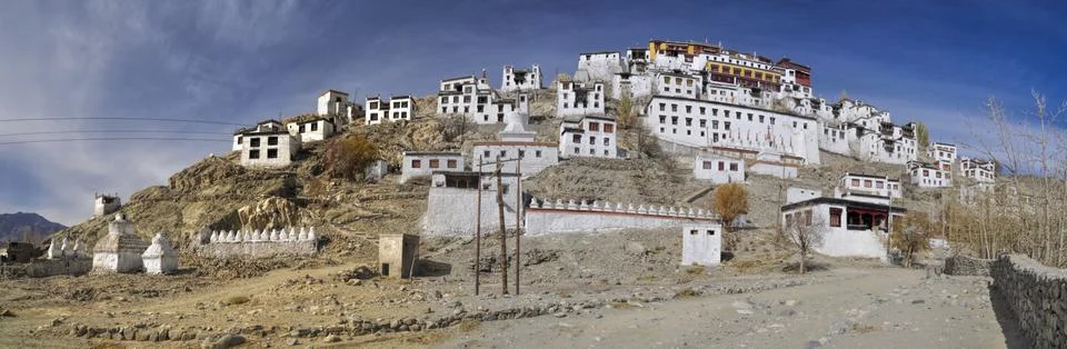 Thiksey monastery Foto stock