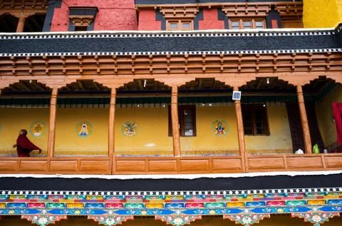 Thiksey Monastery Stock Photos