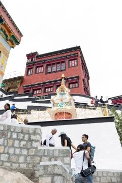 Thiksey Monastery Stock Photos
