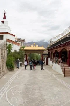 Thiksey Monastery Stock Photos