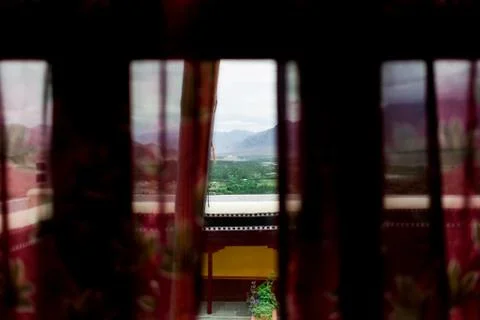 Thiksey Monastery Stock Photos