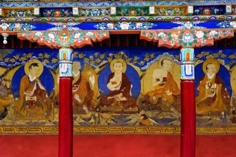 Thiksey Monastery Stock Photos