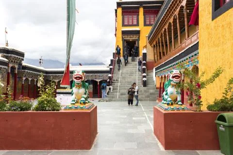 Thiksey Monastery Stock Photos