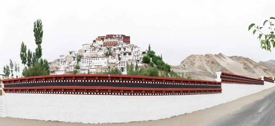Thiksey Monastery Stock Photos