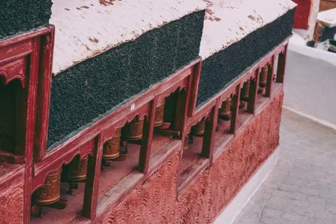 Thiksey Monastery 写真素材