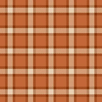 Thin background vector fabric, curve seamless tartan check. Stylish textile.. Stock Illustration