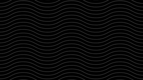Thin Black Line Wave Pattern Background Stock Footage 290819118