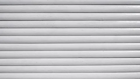 Thin boards painted white paint Stock Illustration