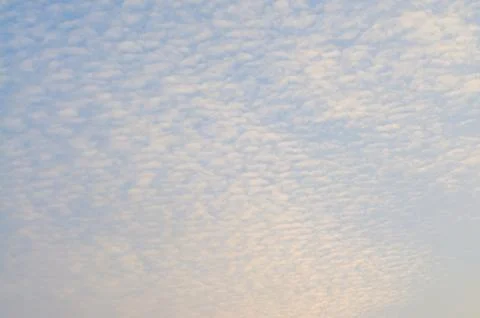 Thin Clouds in a Blue Sky Stock Photos