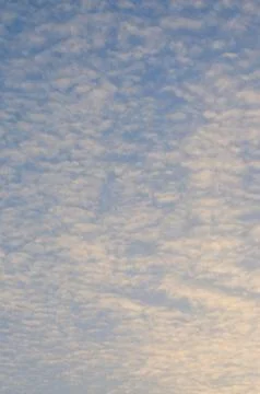 Thin Clouds in a Blue Sky Stock Photos