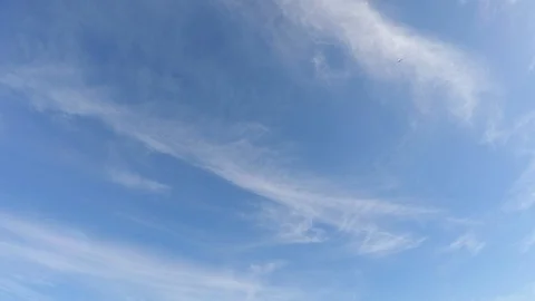 Thin Clouds Timelapse Stock Footage 104090790