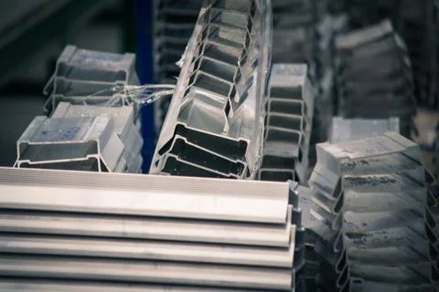 Thin core of aluminium core Stock Photos