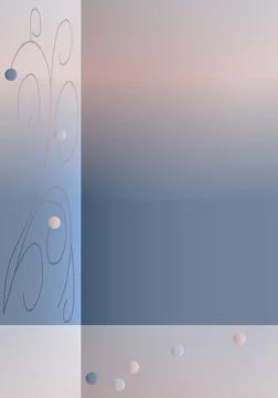 Thin curved multicolored lines that make an elegant pattern for design. Stock Illustration