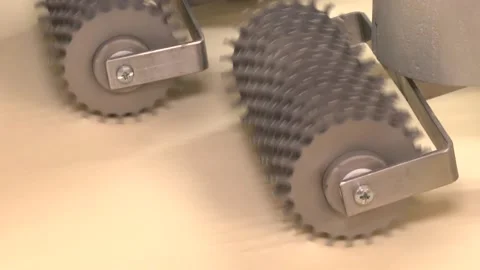 Thin Cutting Machines Stock Footage 105402554