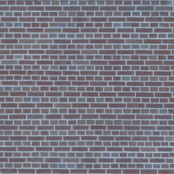 Thin Dark Purple Red Brick Wall Seamless Texture Stock Photos