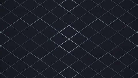 Thin, glowing lines create a dynamic pattern on a dark background. 3d rendering Stock Footage 312673648