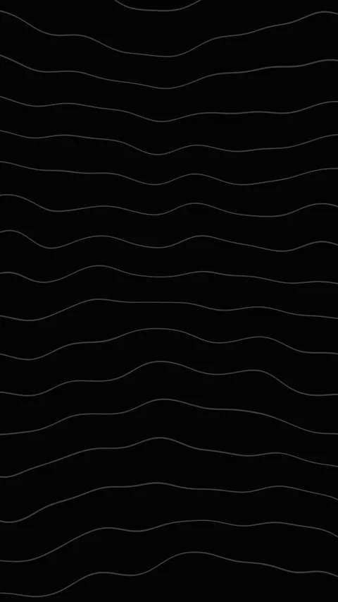 Thin gray lines dancing on black background - Discrete and textured background Video stock 259502228