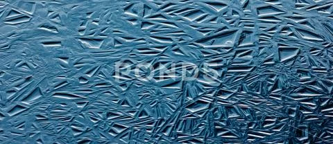 Thin ice textures on water, blue color ice textures ~ Hi Res #221777313
